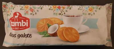 Tea biscuits with coconut