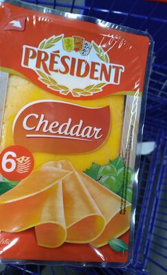 Cheddar plátky syr