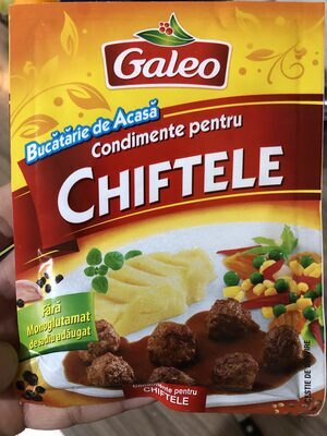 Condimente pentru Chiftele