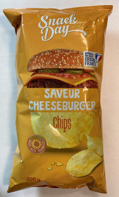 Chips saveur Cheeseburger