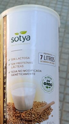 Bebida de soja en polvo