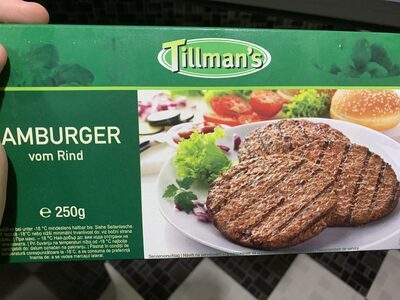 Hamburger vom Rind