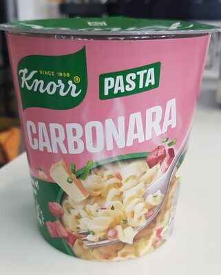 Knorr pasta snack pot carbonara
