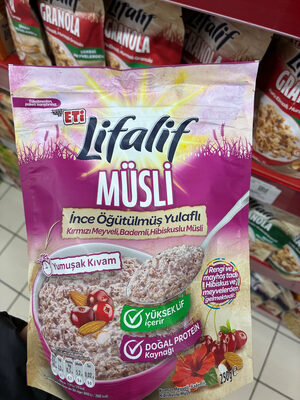 Eti lifalif müsli 250 k meyveli
