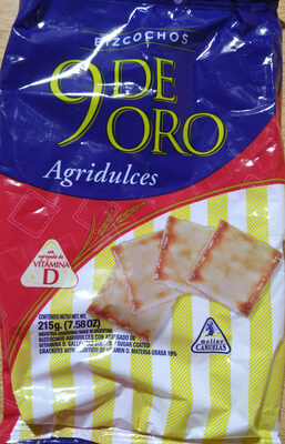 Bizcochos 9 de Oro Agridulces