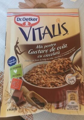 Mix pentru Gustare de ovăz cu ciocolată