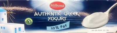 Authentic greek yogurt