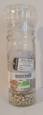Poivre blanc entier bio