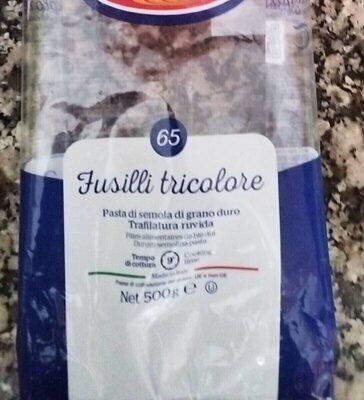 Fusilli tricolore