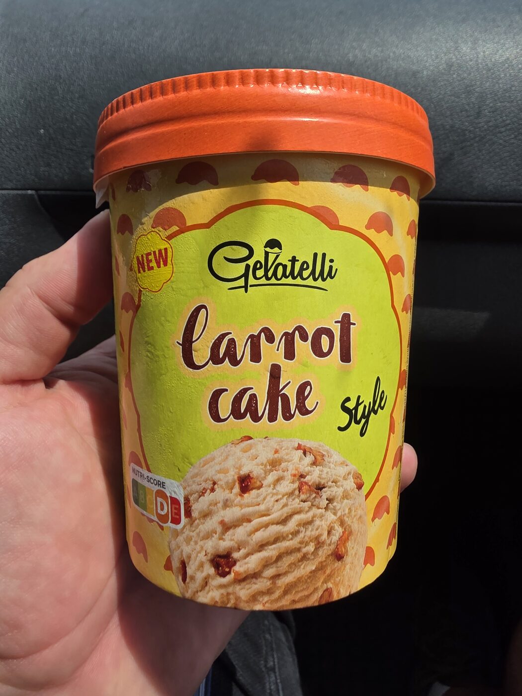 Gelatelli carrot cake ice cream